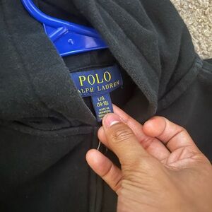 Polo by Ralph Lauren Black Kids Hoodie Jacket